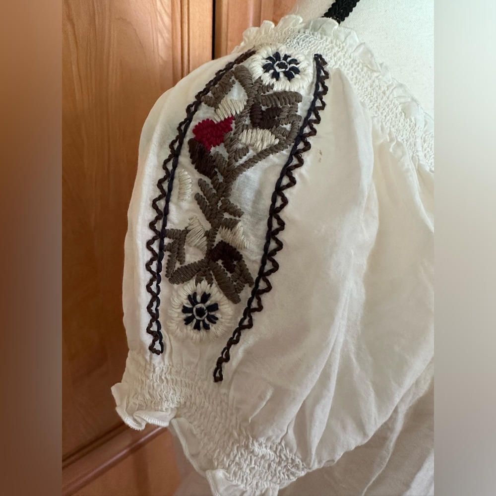 Joie Boho Peasant Shirt - Picture 2 of 8